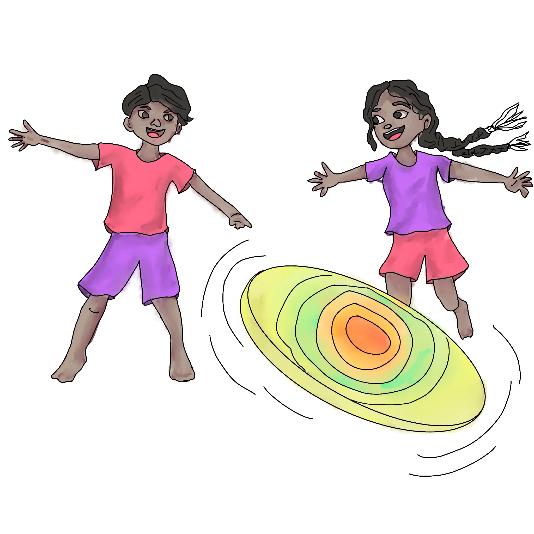 Spinning on the board