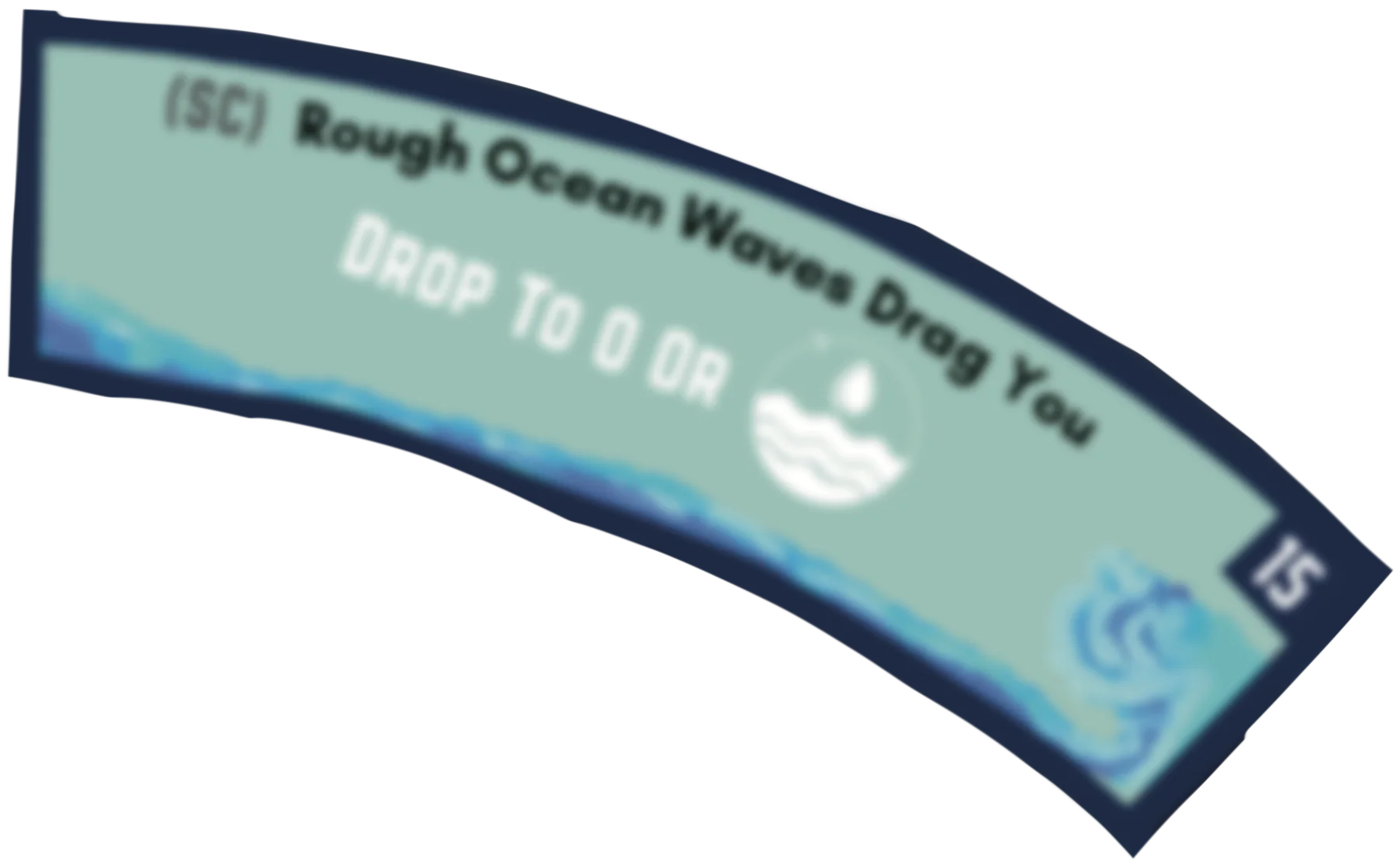 Tile 15 — Rough Ocean Waves