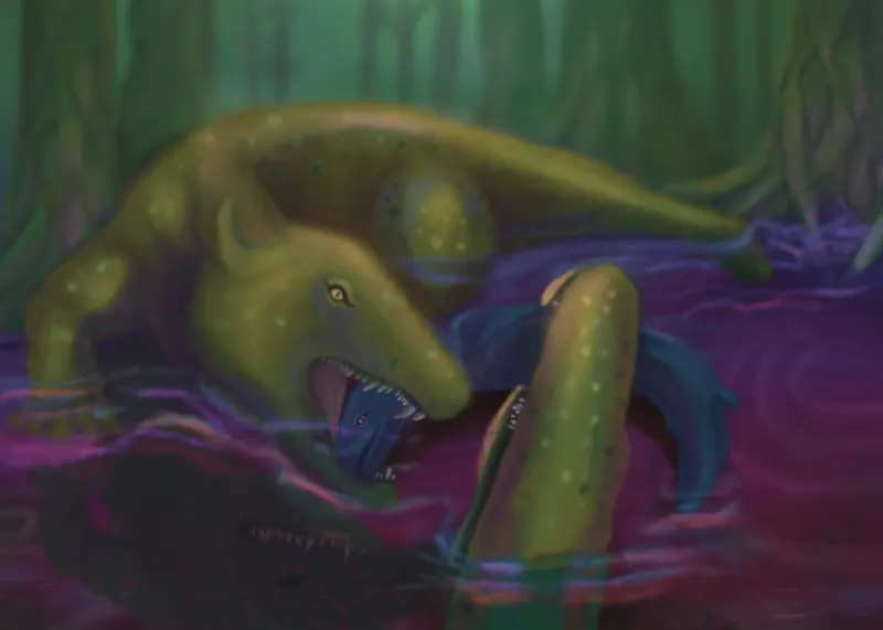 Evolution — dinosaur hunting