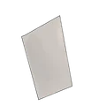A sheet of paper, flat and crumpled, for comparing air resistance